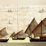 Ilustrasi Kapal Kuno Masyarakat Nusantara. (The Malay Pill)