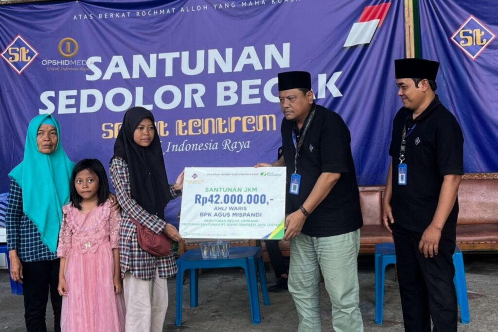 BPJS dan Sehat Tentrem Salurkan Santunan Jaminan Sosial