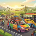 Ilustrasi Mudik