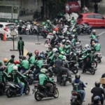 Ilustrasi Ojek Online