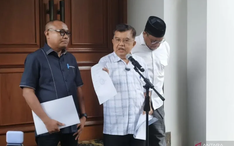 Jusuf Kalla memberikan update terhadap kasus pencemaran nama baiknya""