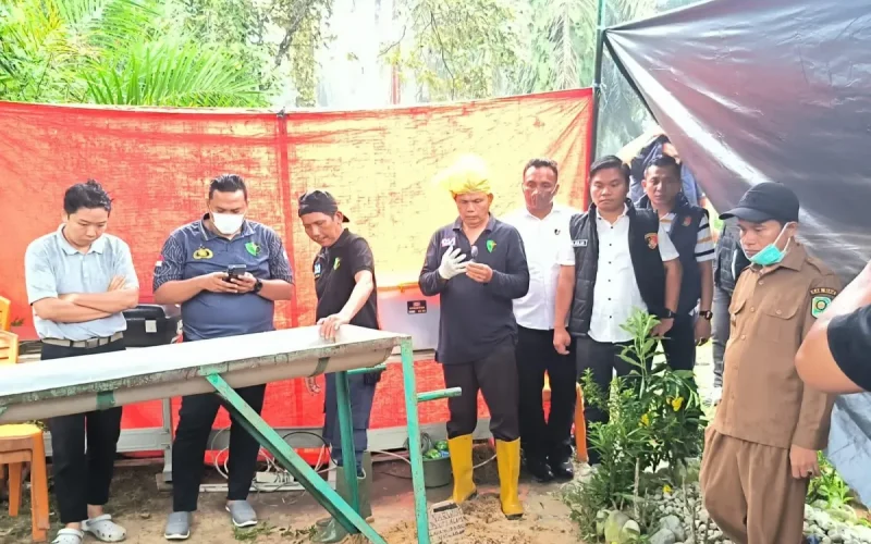 Autopsi korban kekerasan anak di Siak