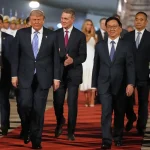 Donald Trump mengunjungi China