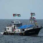 Kapal dari Armada Global Sumud menuju Gaza