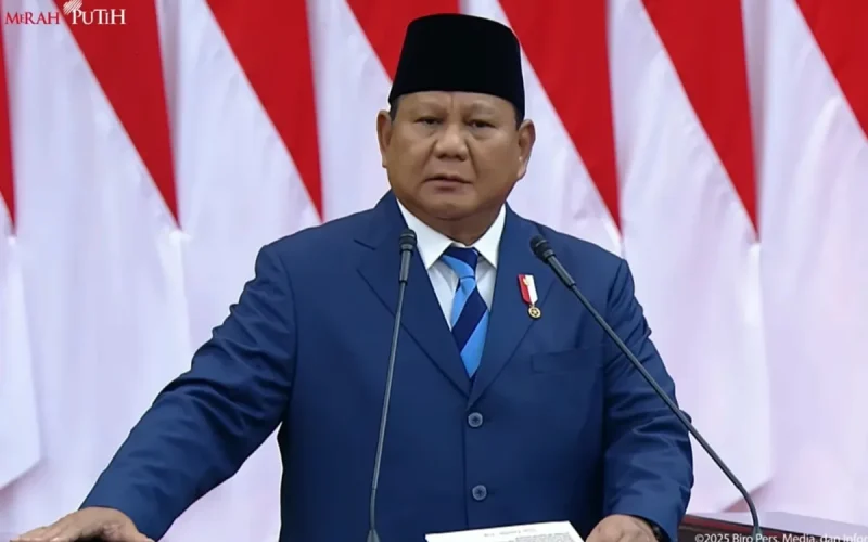 Prabowo di DPR